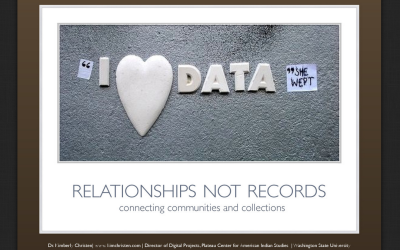 Relationships not Records